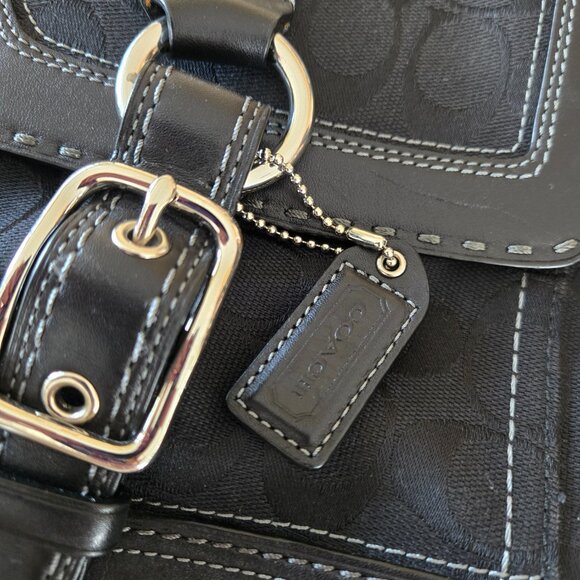 Coach Monogram Satchel Purse and Wristlet - Picture 2 of 12